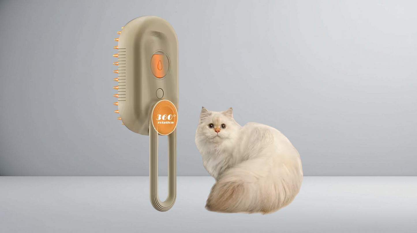 Steamy brush pets