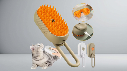 Steamy brush pets